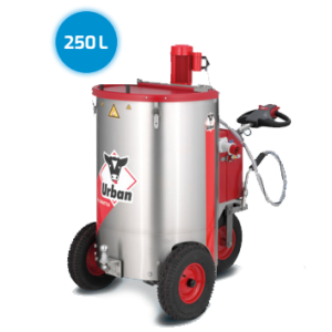 Carro Mezclador URBAN MILKSHUTTLE 250LT con pasteurizador